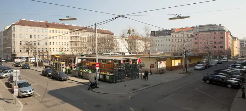 Volkertmarkt mit neuem Schwung: Marktstände zu vergeben