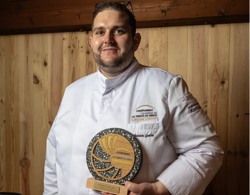 Sébastien Guérin gewinnt erste Weltmeisterschaft der Wildpastete