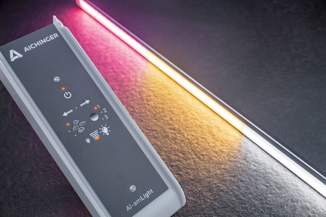 Neues Licht: Aichinger AI-amLight: Lichtsystem erhöht Umsatz und reduziert Food Waste.