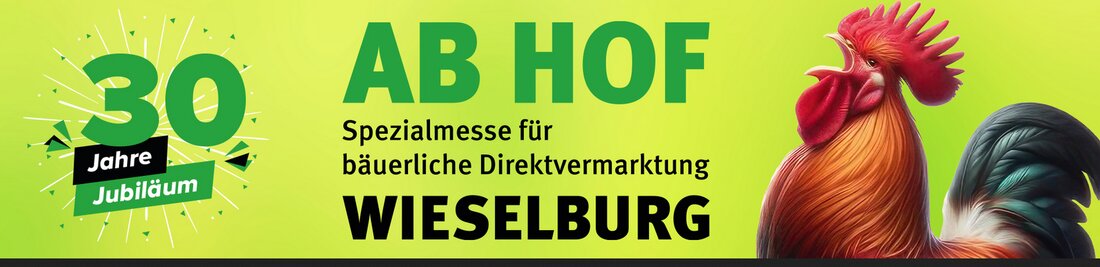 Entdecken Sie bei der traditionellen Messe Ab Hof in Wieselburg vom 7. bis 10. März die Zukunft des Fleischerhandwerks und der bäuerlichen Direktvermarktung. Erleben Sie Innovation, Genuss und Austausch mit Produzenten.