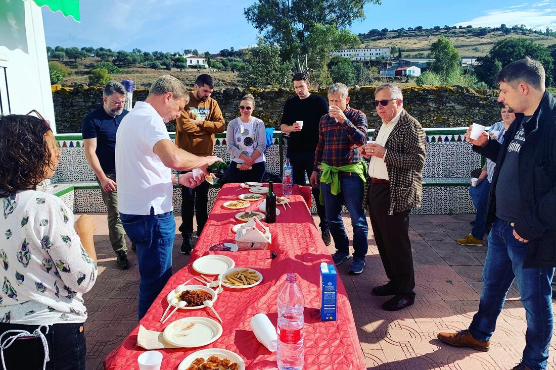 Auf ihrer Gourmet-­Safari nach Kastilien erkundeten Absolvierende der 1. Bayerischen Fleischerschule Landshut (BFS) die Welt der spanischen Schinken-Spezialitäten.