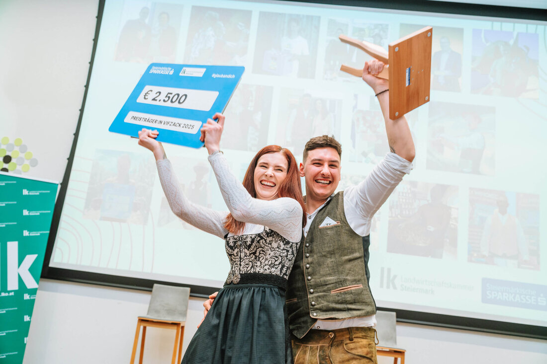 Mit cleveren Ideen sorgen Landwirte für Fortschritt. Der Agrarinnovationspreis „Vifzack 25“ kürt die besten Projekte – das sind die Sieger!