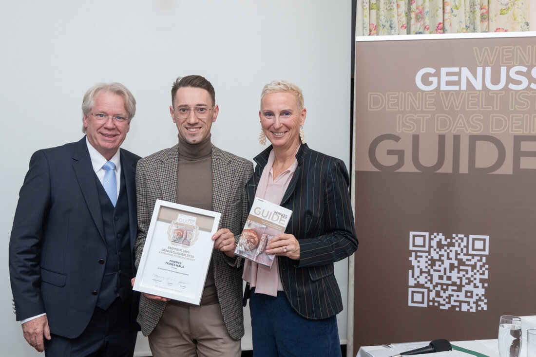 Genuss Guide Austria 2026: Ausgezeichnete Fleischereien, Käsespezialisten und Ölmühlen aus Österreich. Fokus auf Handwerk, Herkunft und Qualität im Lebensmittelhandel.