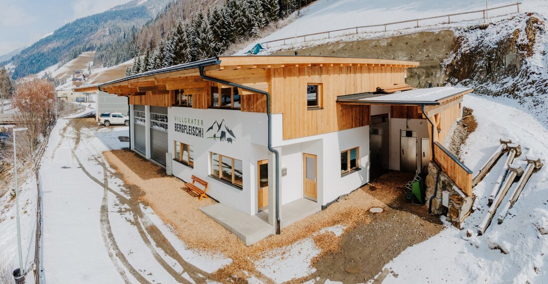 Der neue Schlachthof mit Geschäft in Außervillgraten in Osttirol wird in Eigenregie geführt.