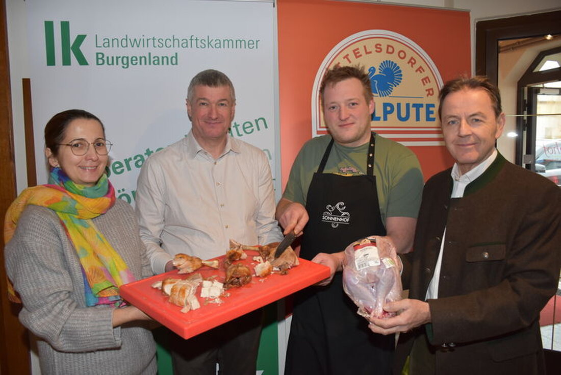 Heimische Knusperpute: Ein Festessen aus Österreich. Genießen Sie Weihnachten mit regionalem Putenfleisch und unterstützen Sie heimische Landwirtschaft. Das Burgenland liefert höchste Qualität und setzt auf Nachhaltigkeit und Tierwohl.