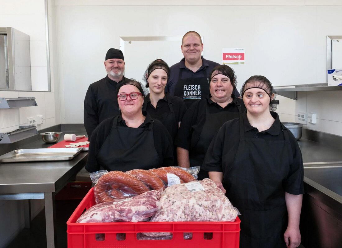 Qualität und Regionalität: Kooperation mit Fleischerei Steiner stärkt lokale Wirtschaft Mit dem hochwertigen Fleisch werden täglich bis zu 400 Portionen in der Cook & Chill- Küche der Lebenshilfe in Sollenau zubereitet – ein starkes Bekenntnis zur lokalen Wirtschaft und zum Tierwohl.
