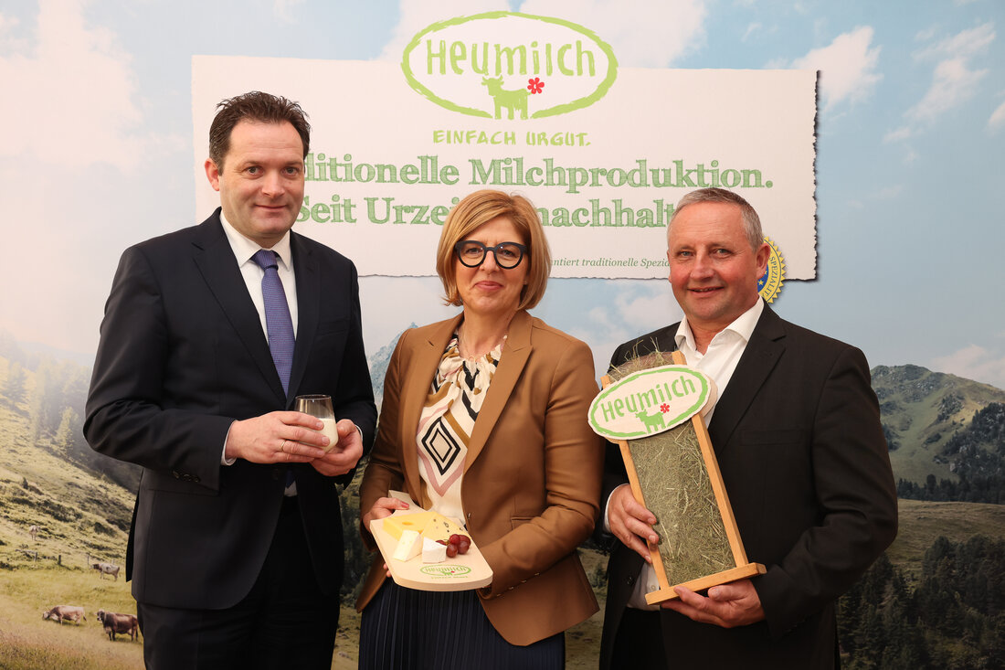 34% Plus bei Teilnahme der Heuwirtschaft am Agrarumweltprogramm ÖPUL: Nachhaltigkeit und Käse stehen bei der ARGE Heumilch 2023 im Mittelpunkt