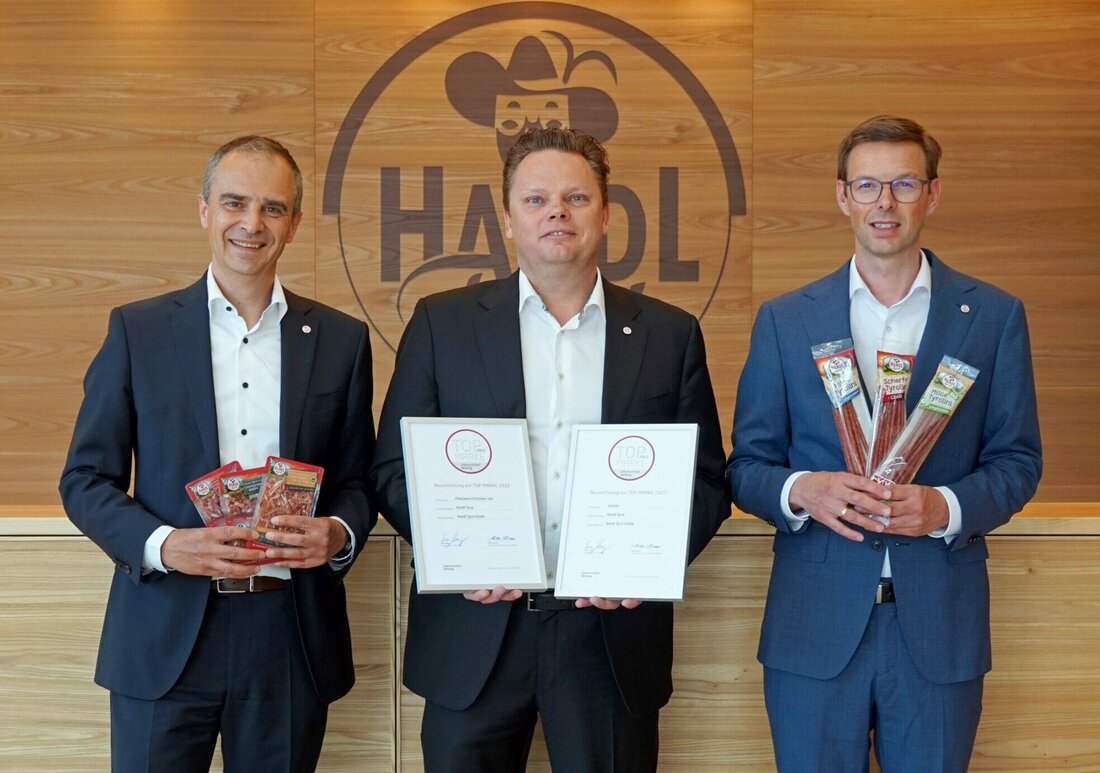 Tiroler Speck-, Snackwurst- und Veggie-Hersteller wurde zum 3ten mal von der deutschen Lebensmittelzeitung als „Top-Marke“ ausgezeichnet.