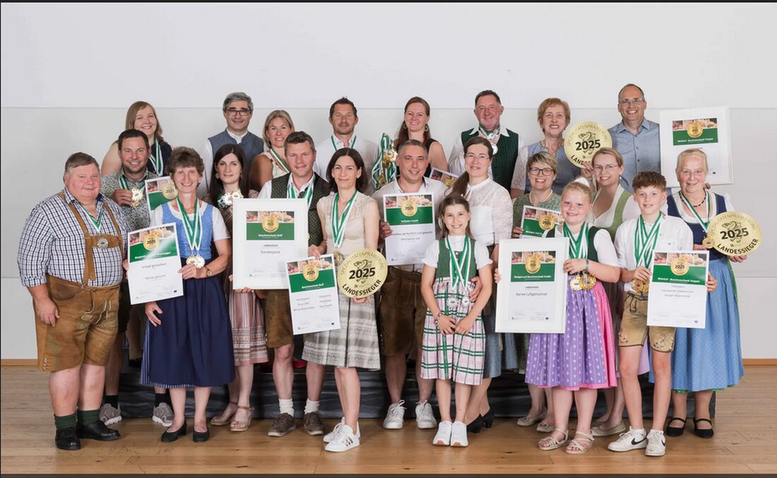 Bei der kürzlich erfolgten Landesprämierung für Fleisch- und Wurstwaren 2025 erzielten die Bezirke Leibnitz und Deutschlandsberg drei Landessiege, 35 Goldene und 35 Auszeichnungen.
