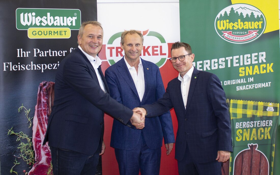 Mit der Übernahme der Michael Trünkel GmbH setzt Wiesbauer seinen Expansionskurs fort. Der Traditionsbetrieb aus Wien wird Teil der Wiesbauer Holding und ergänzt das Portfolio um regionale Spezialitäten.