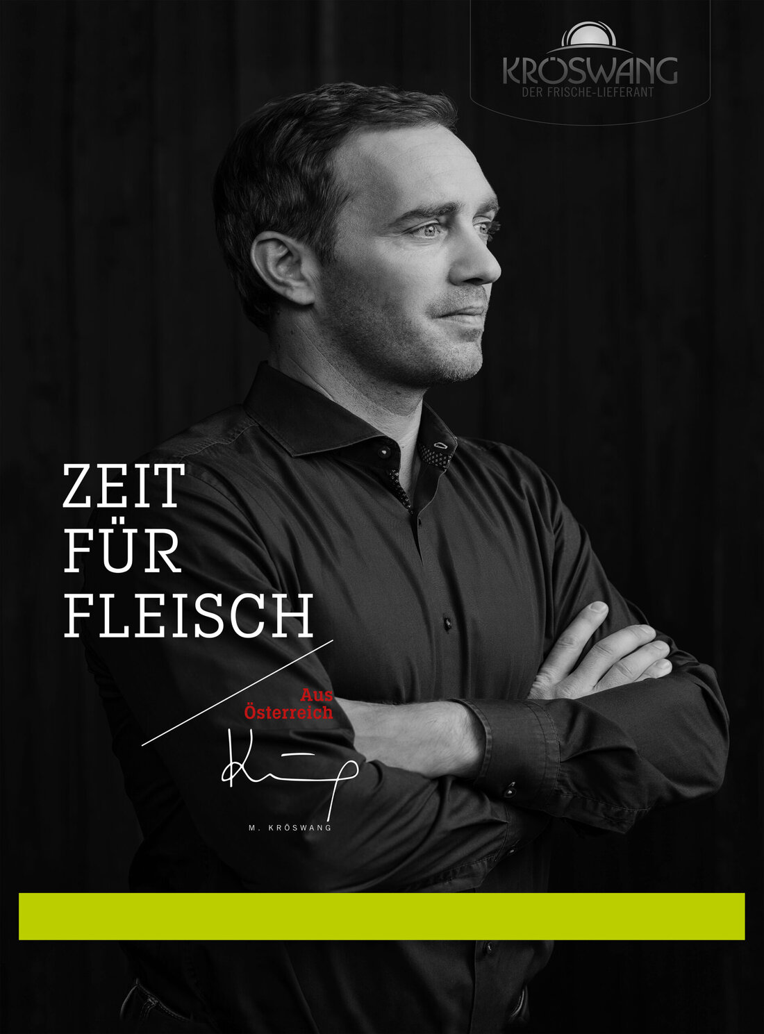 Bisher waren verantwortungsvolle Gastronomen, die nur auf heimische Fleischprodukte setzen wollten, von den Lieferkapazitäten ihrer Produzenten abhängig und mussten bei Engpässen auf ausländische Produkte zugreifen. „Diese Zeiten sind vorbei“, freut sich Manfred Kröswang, Geschäftsführer und Eigentümer der Kröswang GmbH. „Mit unserem Konzept können wir das gesamte Sortiment von über 500 Frischfleisch-Artikel das ganze Jahr über just in time liefern.“ „Unser Erfolg beruht im Wesentlichen auf zwei entscheidenden Faktoren“, erläutert Kröswang. „Zum einen haben wir direkten Zugang zu den Lagern aller Produzenten, was bedeutet, dass unsere Kunden heute bestellen und wir die Ware direkt aus den frischen Lagern der Produzenten holen. …