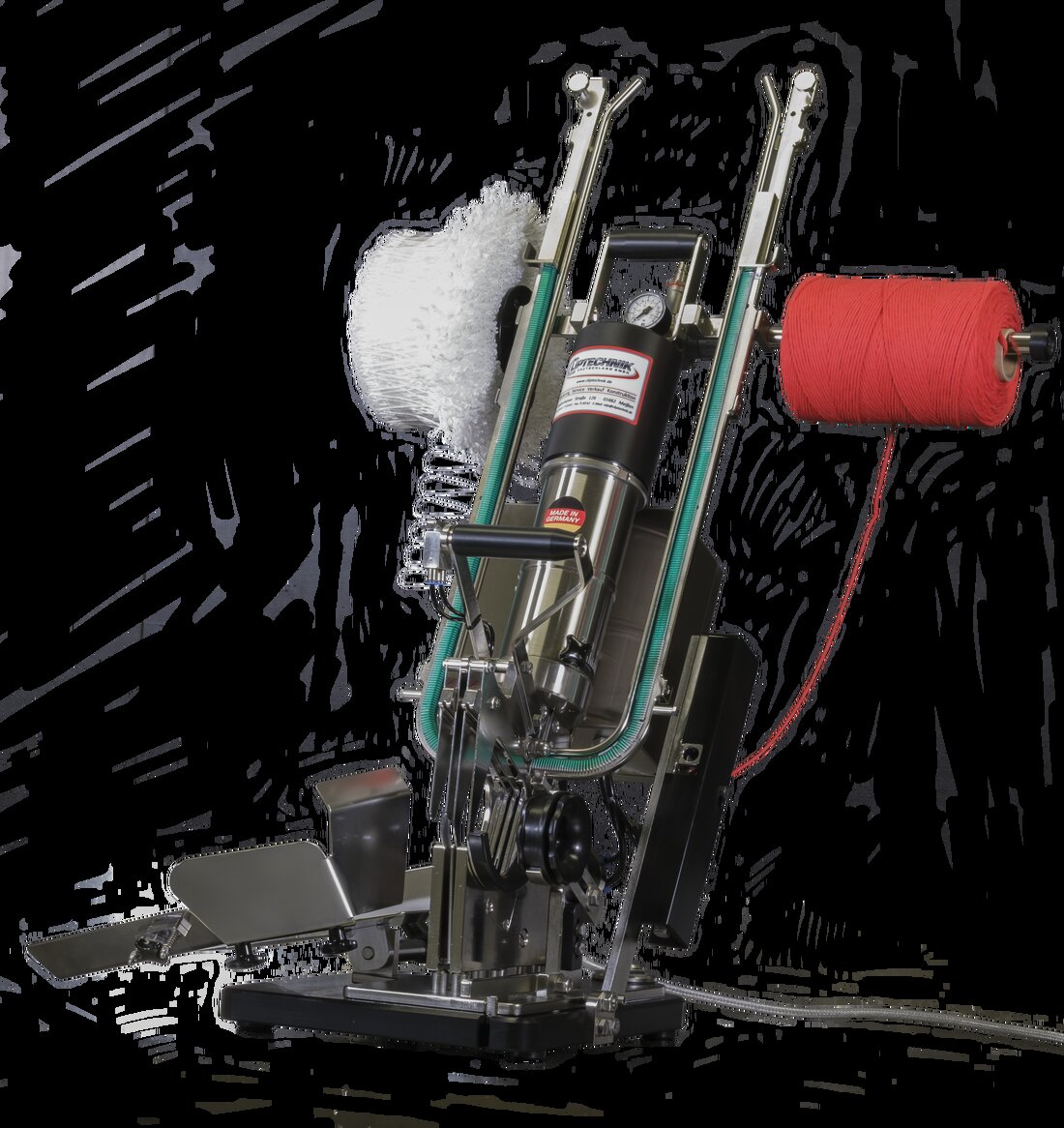 Mit dem halbautomatischen Tischdoppelclipper CDC 800 Easy von Cliptechnik Deutschland GmbH können Natur-, Faser-, Cellulose- und alle am Markt verfügbaren Kunstdärme verarbeitet werden.