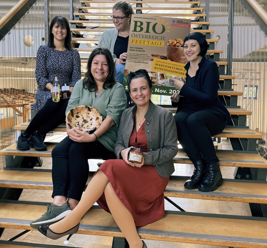 Ein genussvoller Ausflug für die ganze Familie: Die BIO ÖSTERREICH FESTTAGE vom 15. bis 17. November 2024 in Wieselburg. Zeitgleich findet erstmals der Marktplatz MANUFAKTUREN & KUNSTHANDWERK statt.
