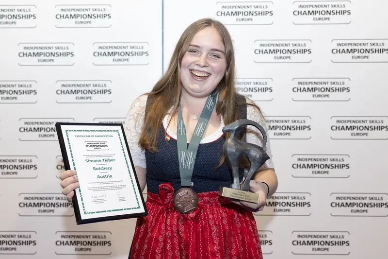 Bronze für Österreich: Simone Tieber glänzt bei den Independent Skills Championships Europe 2025 in Chur