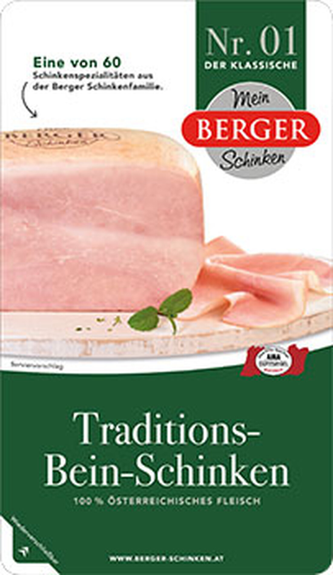 Berger, der führende heimische Experte für Kochschinken-Spezialitäten mit starkem Regionalbezug, startet runderneuert in den Frühling: Die SB-Packungen wurden einem Design-Relaunch unterzogen.