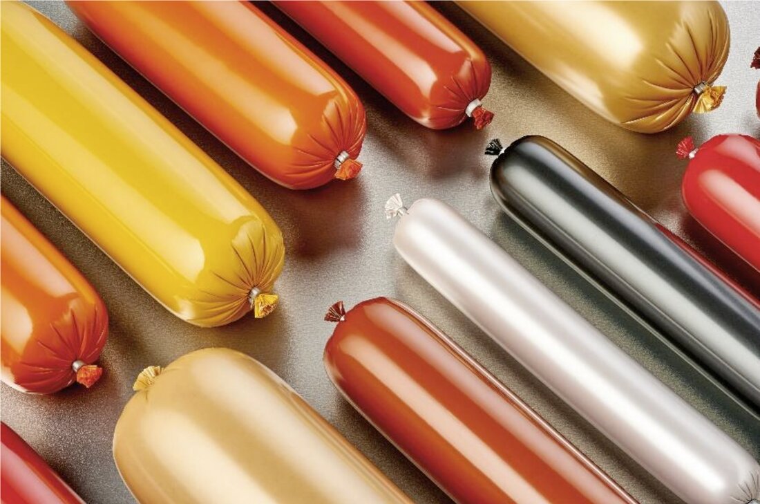 Starke Kooperation: Mehrschicht-Darmfolie für Fleischprodukte aus recycelten Kunststoffen.