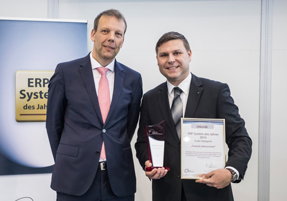 CSB-System wurde als „ERP-System des Jahres 2016“ ausgezeichnet. ERP steht für Enterprise Resource Planning und bezeichnet eine Softwarelösung zur Ressourcenplanung eines Unternehmens.