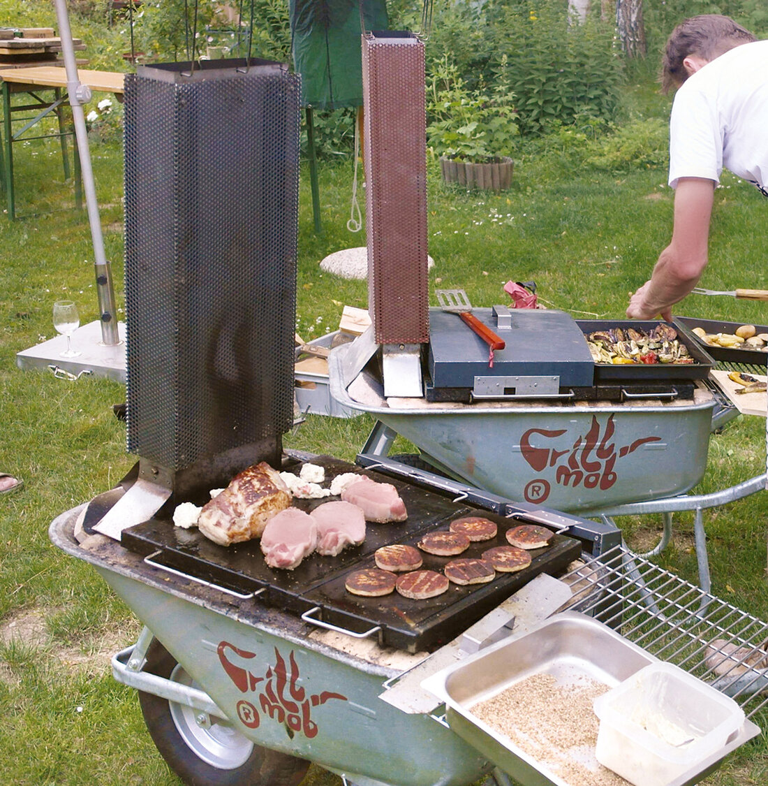 Ein neuen kreativen Grill gab’s bei den diesjährigen Grillstaatsmeisterschaften zu sehen