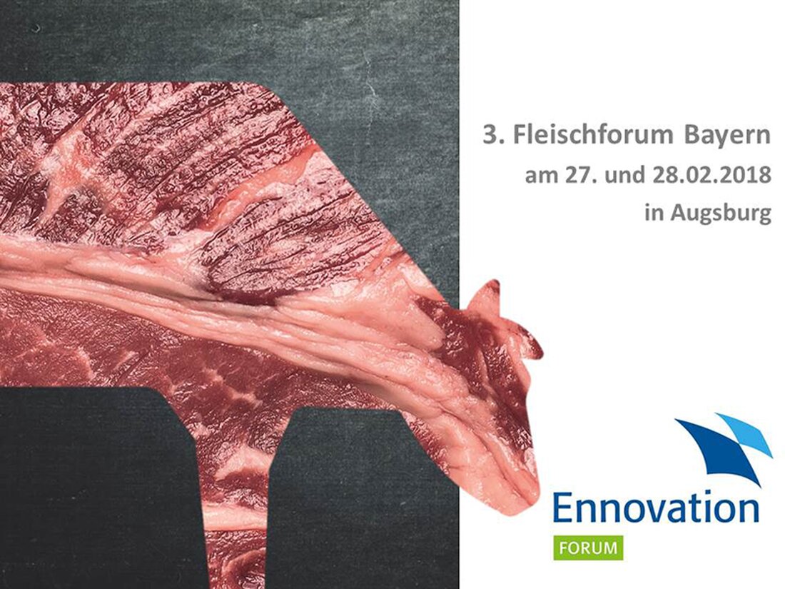 Am 27. und 28. Februar findet in Augsburg das 3. Fleischforum Bayern statt.