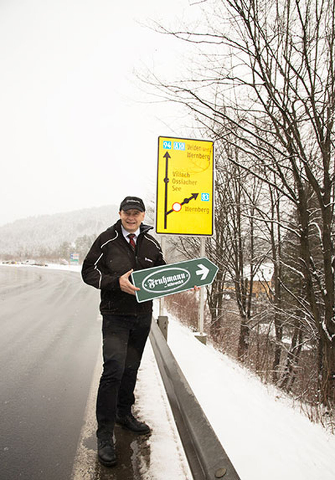 Dem Genuss von feinster Fleischerware und köstlichen Schmankerln bei Fruhmann steht nichts im Wege, abgesehen von falschen Umleitungstafeln auf der Autobahn sowie an Villachs Stadtein- und -ausfahrten.