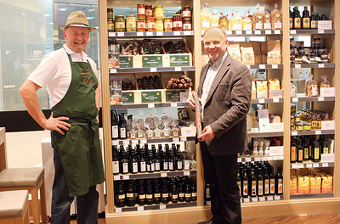 Das G3 im niederösterreichsichen Gerasdorf ist ein markantes architektonisches Ereignis. Mittendrin ist der Weinviertelshop, betrieben von Fleischer Johann Wimmer