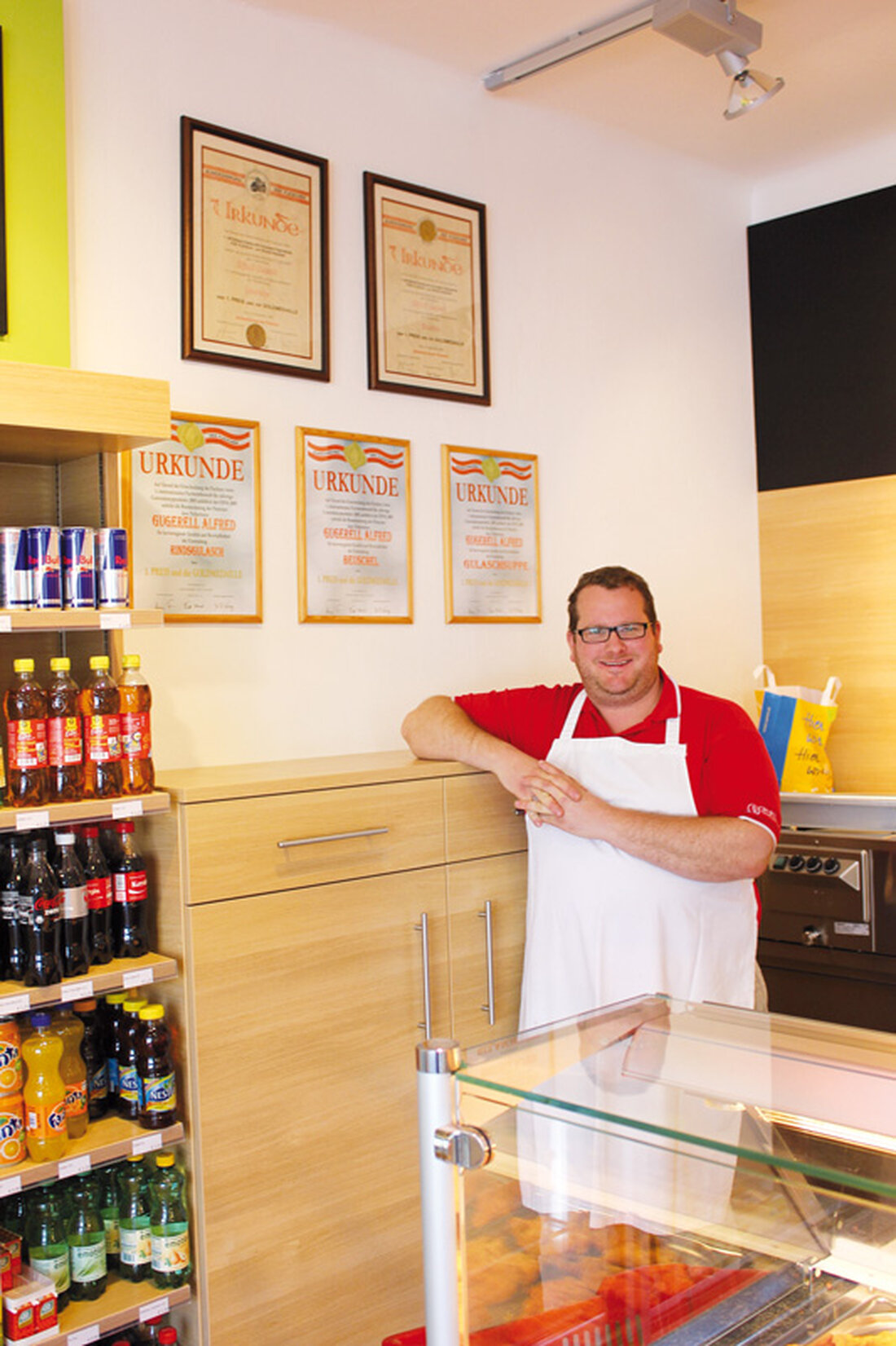 Johann Gugerell übernahm vor zwei Jahren den elterlichen Betrieb und punktet mit Engagement und kreativen Produkten.