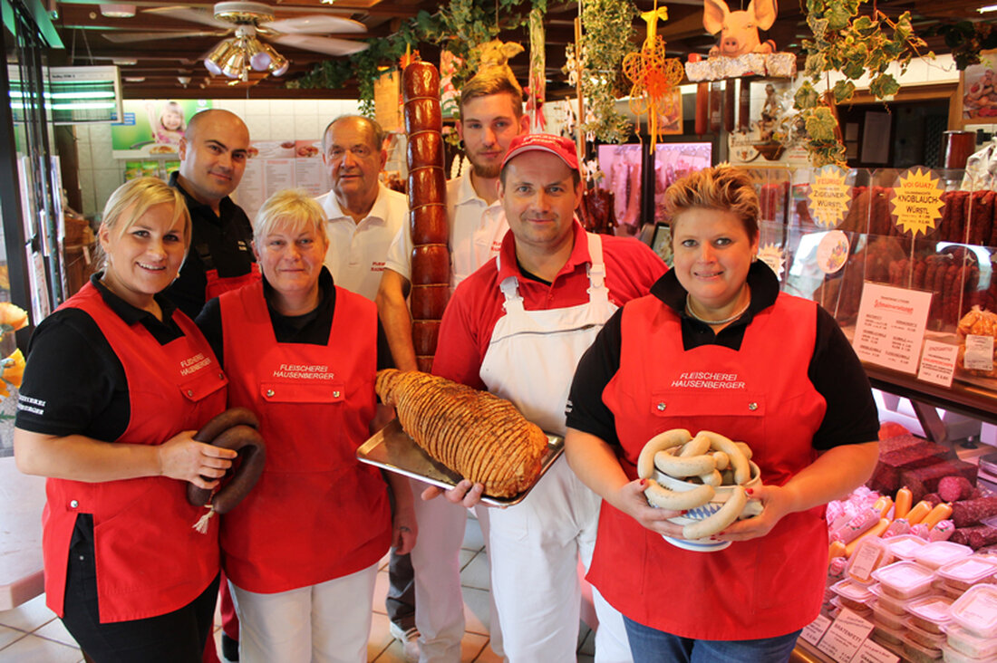 Einer unserer Facebook-Freunde ist die Fleischerei Hausenberger.