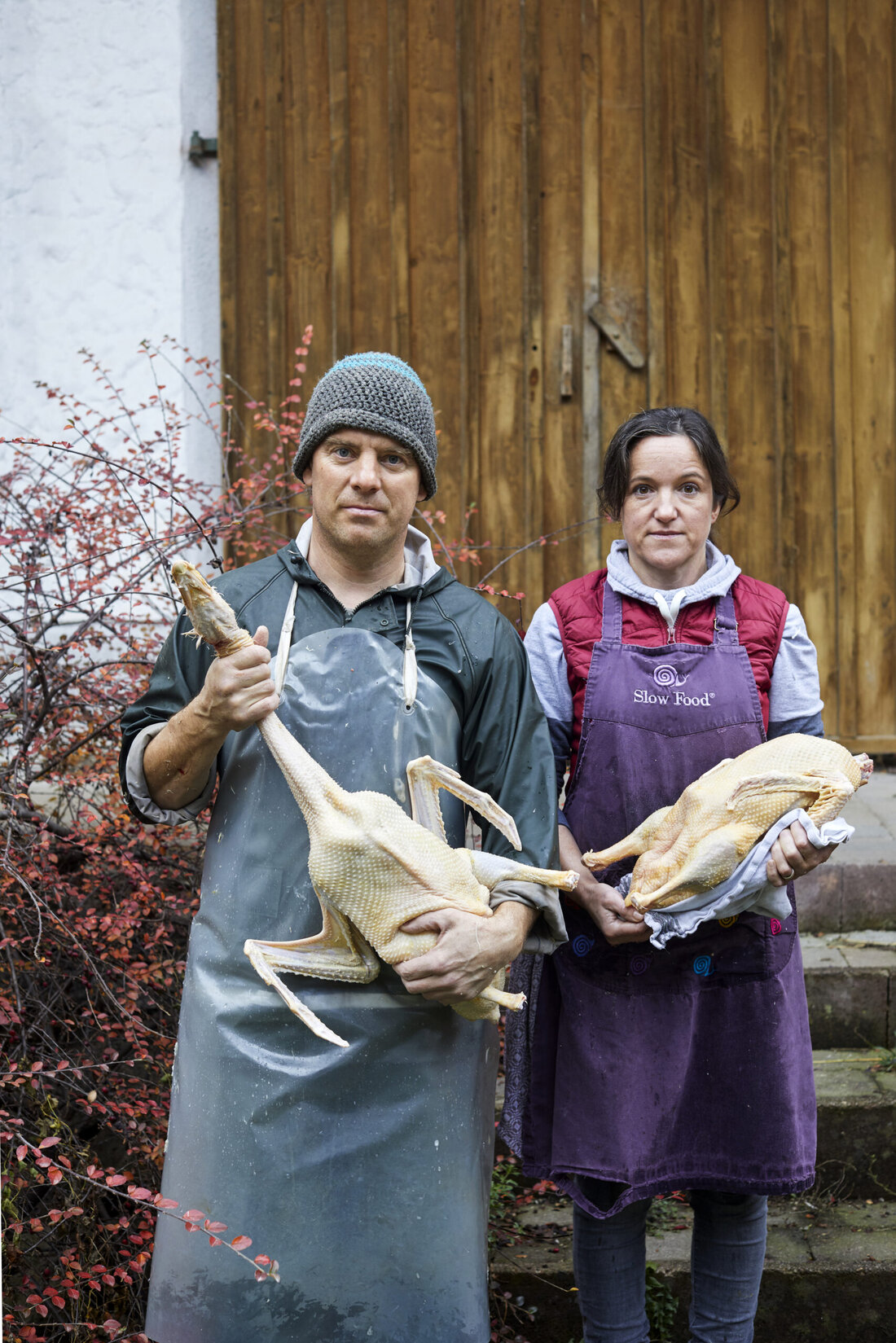 Elisabeth und Klaus Bauernfeind züchten seit 20 Jahren feinste Biogänse – und sind bis Ende 2020 ausverkauft!