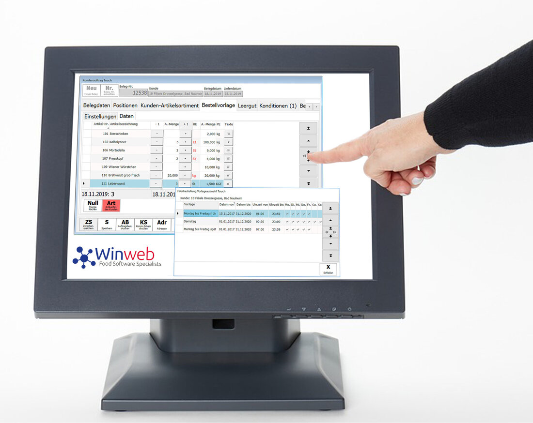 Einfacher und praktischer geht es nicht: Filialsteuerung von Winweb