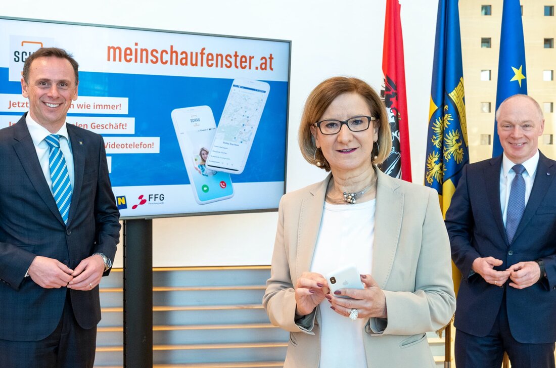 Mit der neuen App ‚meinschaufenster.at‘ können Betriebe einfach, schnell und kostenlos in den Online-Handel einsteigen.