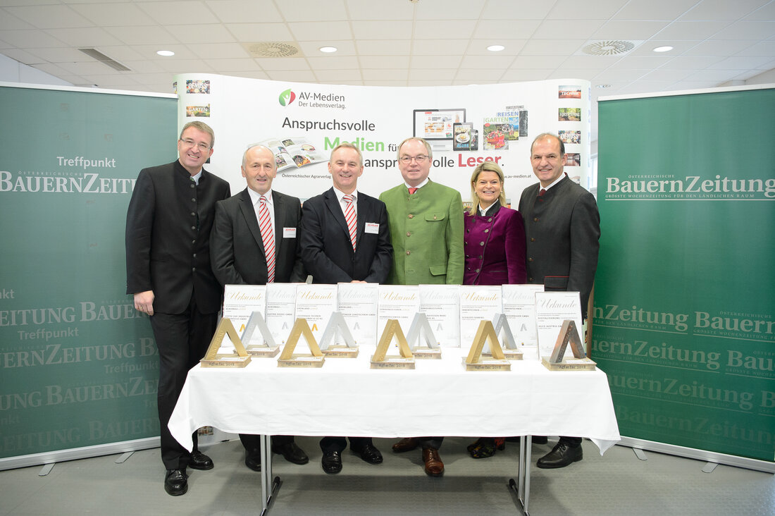 Erstmals wurde bei der Messe Tulln der Innovationspreis AgrarTec vergeben.