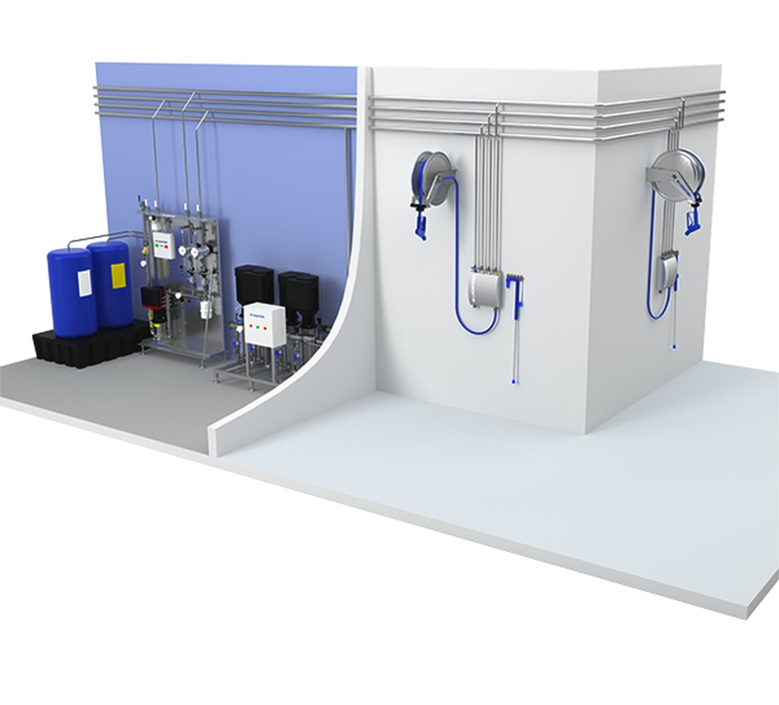 Lagafors, spezialisiert auf Hygienelösungen für die Lebensmittelindustrie, bietet seinen Anwendern mit dem zentralen Reinigungssystem CCS  im Zusammenspiel mit dem Loggsystem LTS  effiziente Reinigungsprozesse, die vollständig protokolliert und überwacht werden. Die Kombination der beiden Produkte steht für die Umsetzung anspruchsvollster Hygienestandards bei hoher  Kosteneffizienz und lückenloser Dokumentation – und  leistet damit  einen wichtigen Beitrag zu sicheren Lebensmitteln. Das schwedische Technologie-Unternehmen stellt seine neuesten Entwicklungen auf der Cibus Tec in Parma, vom 22. - 25. Oktober in Halle 3, Stand E 043, vor