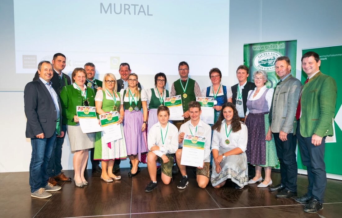 Die besten bäuerlichen und handwerklichen Betriebe präsentierten ihre Fleisch- und Milchspezialitäten und stellten sich der Jury.