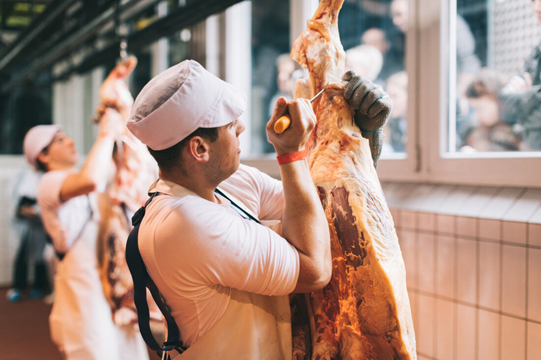 Martin Pfeffer, Doppel-Vize-Europameister beim Internationalen Wettbewerb der Fleischerjugend 2017, kommt aus einem landwirtschaftlichen Betrieb in Niederösterreich und  arbeitet als Geselle bei der „Bäuerlichen Schlachtgemeinschaft Oberes Ybbstal“.