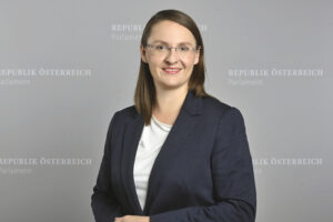 Nationalratsabgeordnete Katharina Werner (NEOS) © Parlamentsdirektion / Johannes Zinner