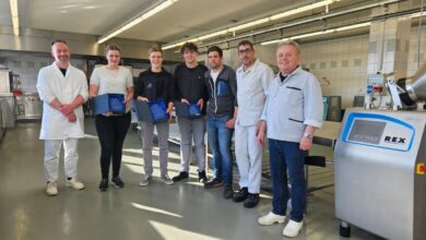 Lehrlingswettbewerb in Vorarlberg: Drei Fleischerlehrlinge wetteiferten um den ersten Platz