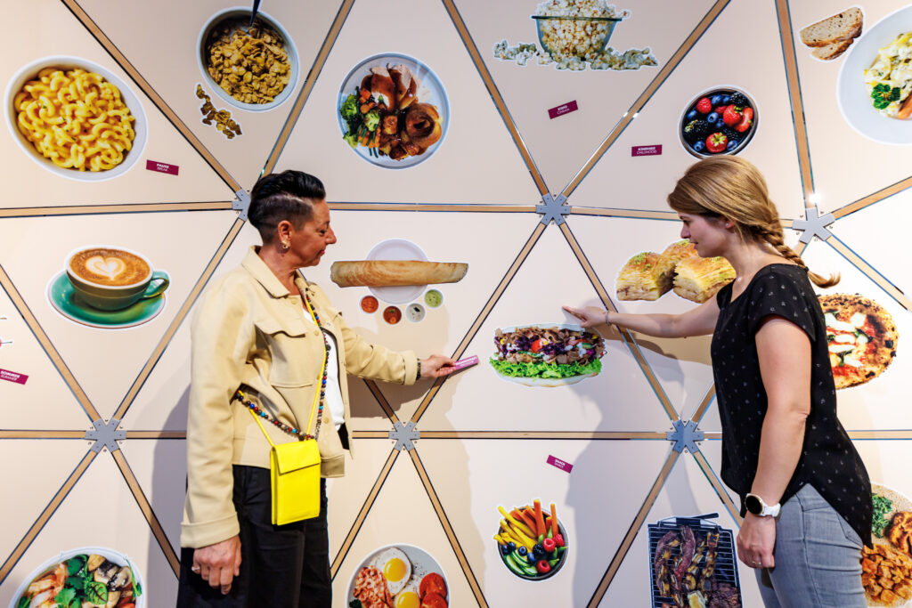 Deutsches Museum Nürnberg - Zukunftsmuseum. Sonderausstellung Essen neu denken - NewFoodSystems. © Deutsches Museum / Daniel Karmann