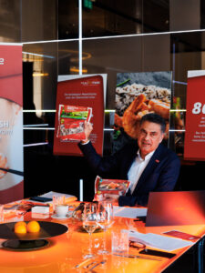 Robert Herman, GF von Yuu’n Mee, zeigte, dass Seafood-Genuss und ökologische Verantwortung Hand in Hand gehen können.© HaRo