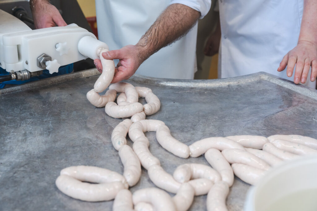 … dem Füller direkt in die – möglichst helle – natürliche Hülle gepackt werden kann. © Anna Stöcher