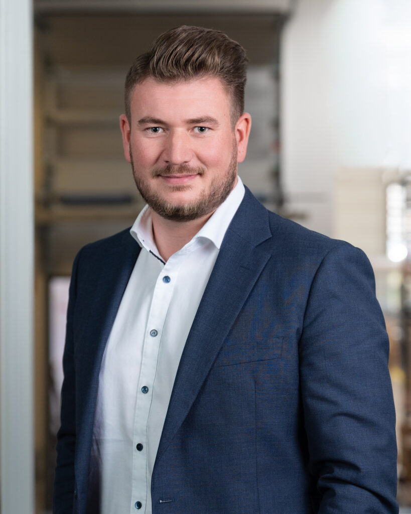 Patrick Leonhardsberger setzt auf technische Kompetenz, regionale Produktion und eine klare Kundenorientierung. © Kalle Group