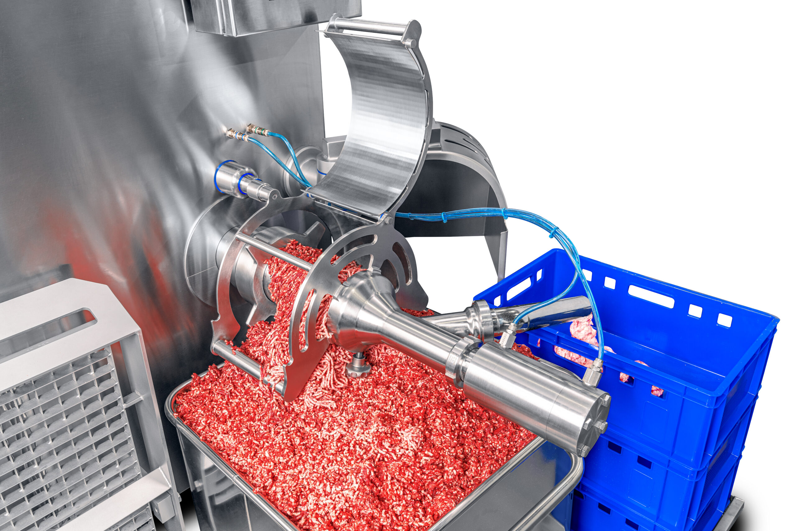 Neues Schneidsystem: Seydelmann kombiniert Zerkleinerung und Fremdkörpertrennung