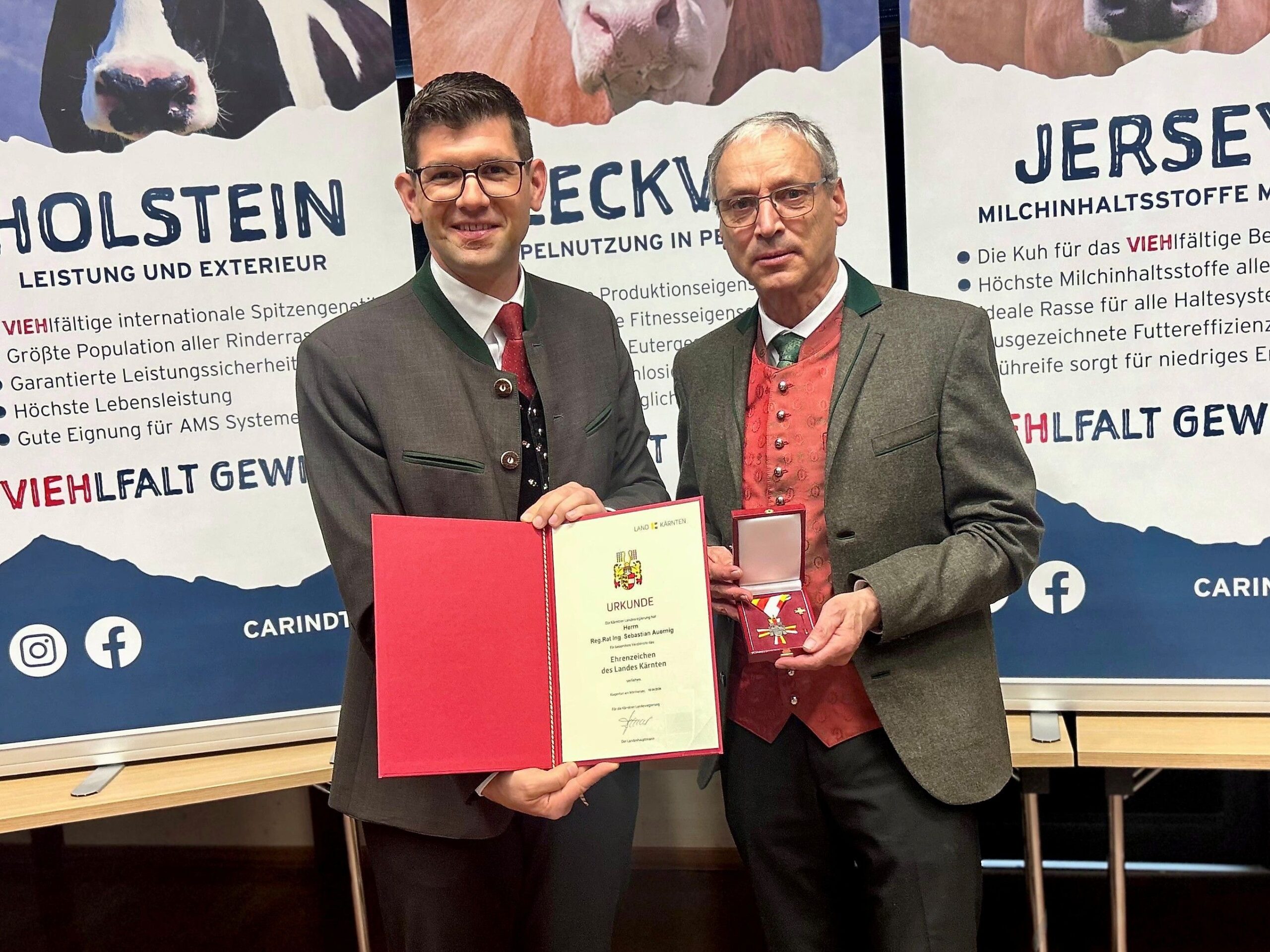 Kärntner Rinderzucht im Wandel: Führungswechsel bei caRINDthia nach 18 Jahren