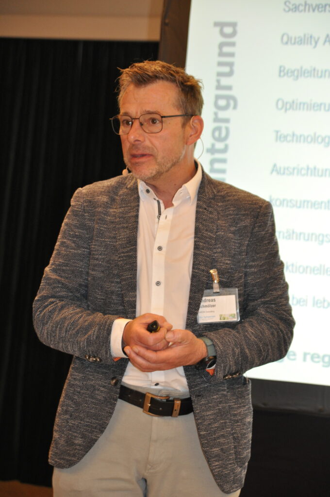 Nährstoffreduktionen widmete sich Andreas Schmölzer. © HaRo