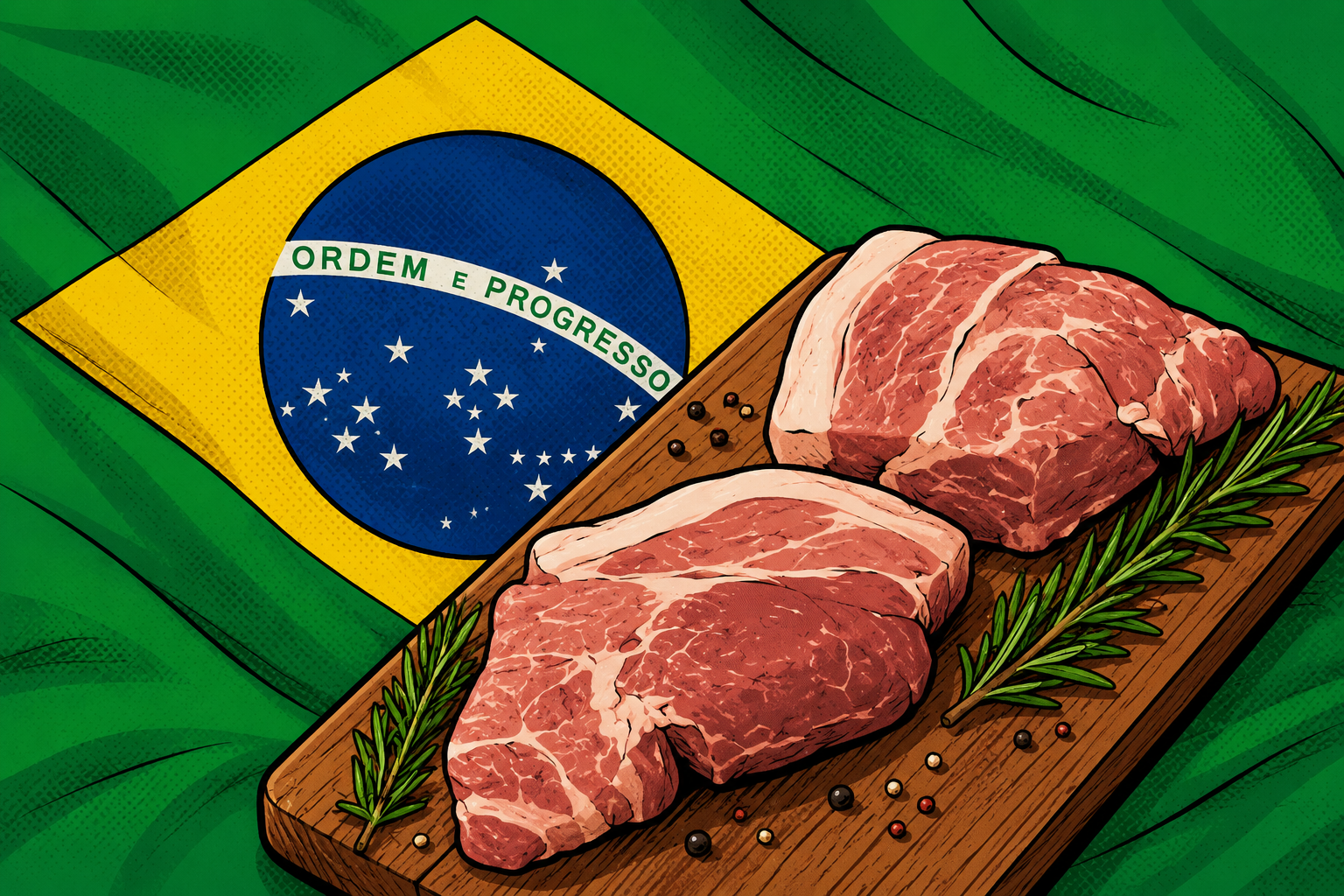 Schweinefleisch-Exporte: Brasilien meldet Rekordhalbjahr 2026