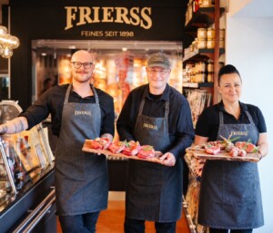 Frierss am See-Team: Der Verkaufsbereich bleibt auch über die Wintermonate geöffnet. © Frierss / Martin Hofmann