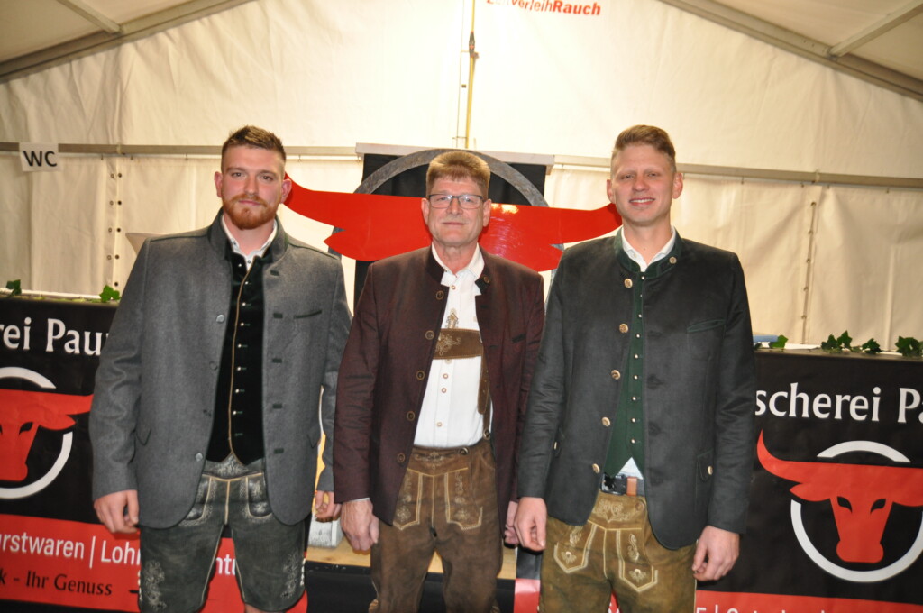 Drei Fleischer, ein Ziel (v. l.): Rene, Karl und Christoph Paunger setzen auf hochwertige Qualität und Regionalität.© HaRo