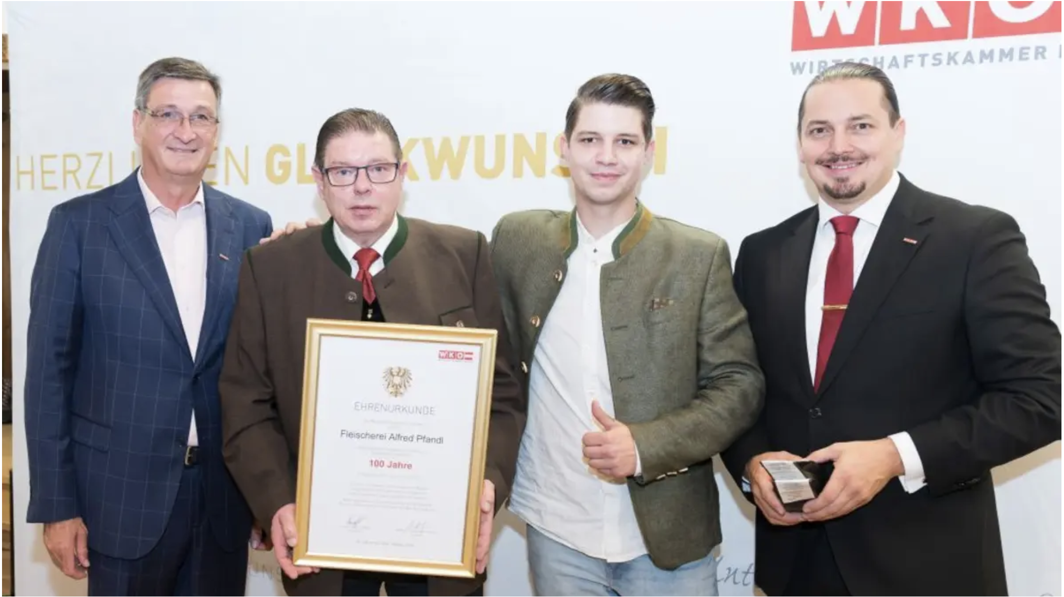 Vier Generationen, ein Fleischerhandwerk
